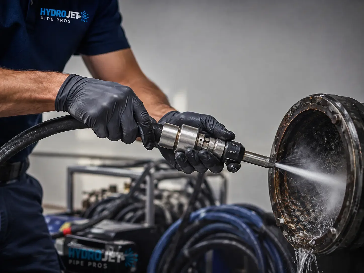 Hydro Jet Pipe Descaling in Wilburton, OK